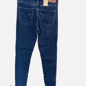 Levi's Dark Blue High Rise Jeans